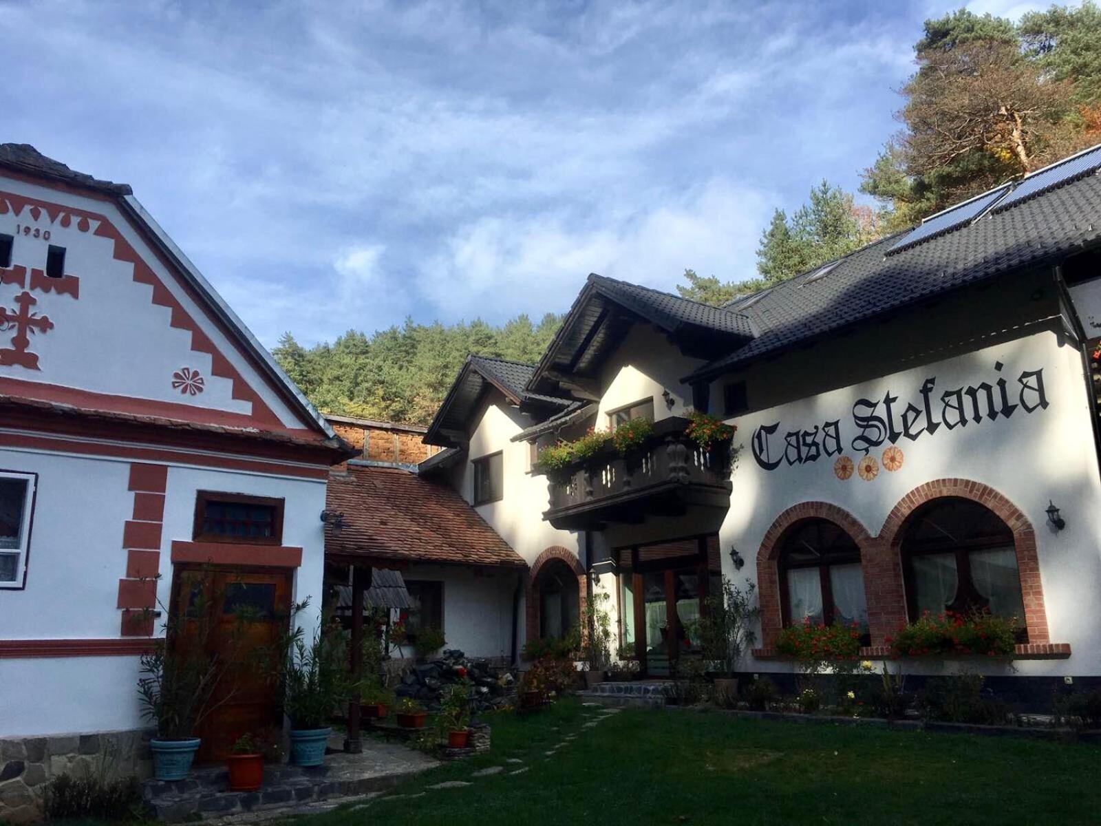 Casa Stefania Hotel Tălmaciu Esterno foto