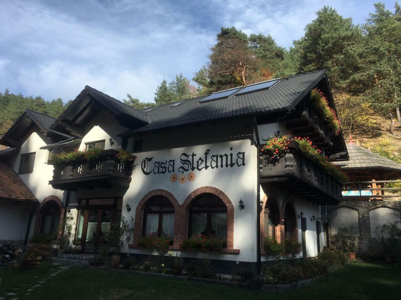 Casa Stefania Hotel Tălmaciu Esterno foto